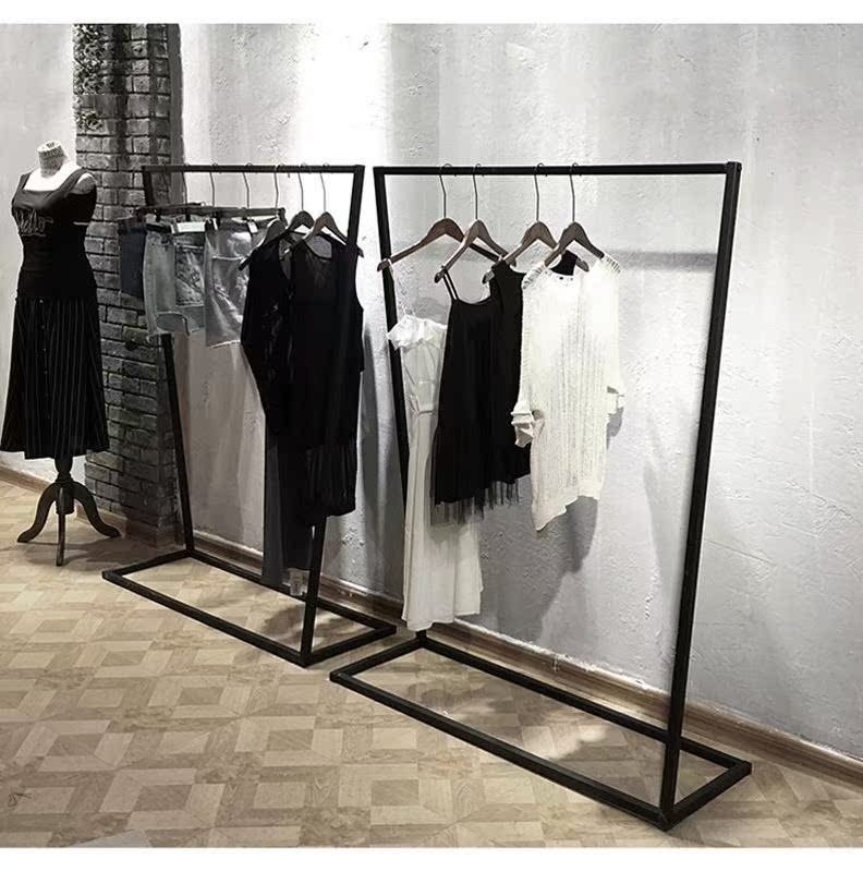 服装店用品大全落地式卖衣服的挂架