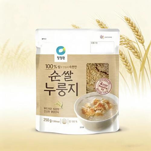 韩国清净园玄米锅巴传统工艺速食