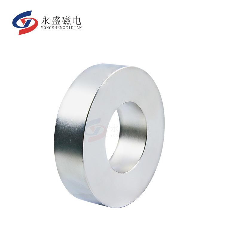 永盛工厂N52大圆形圆环D100*D60*20mm强磁高性能超强磁钢磁铁磁石