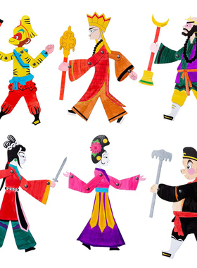 幼儿园语言区域皮影戏教学讲故事表演区投放自制材料光影游戏剧场