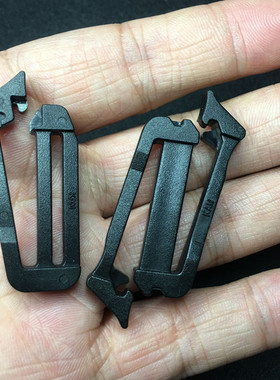 单向双向可拆式日字扣附件包连接扣适用于2.5cm 25mm/1英寸织带扣