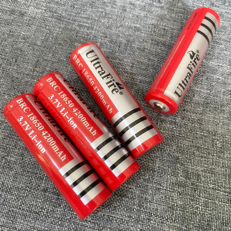 大容量18650锂电池尖头可充电
