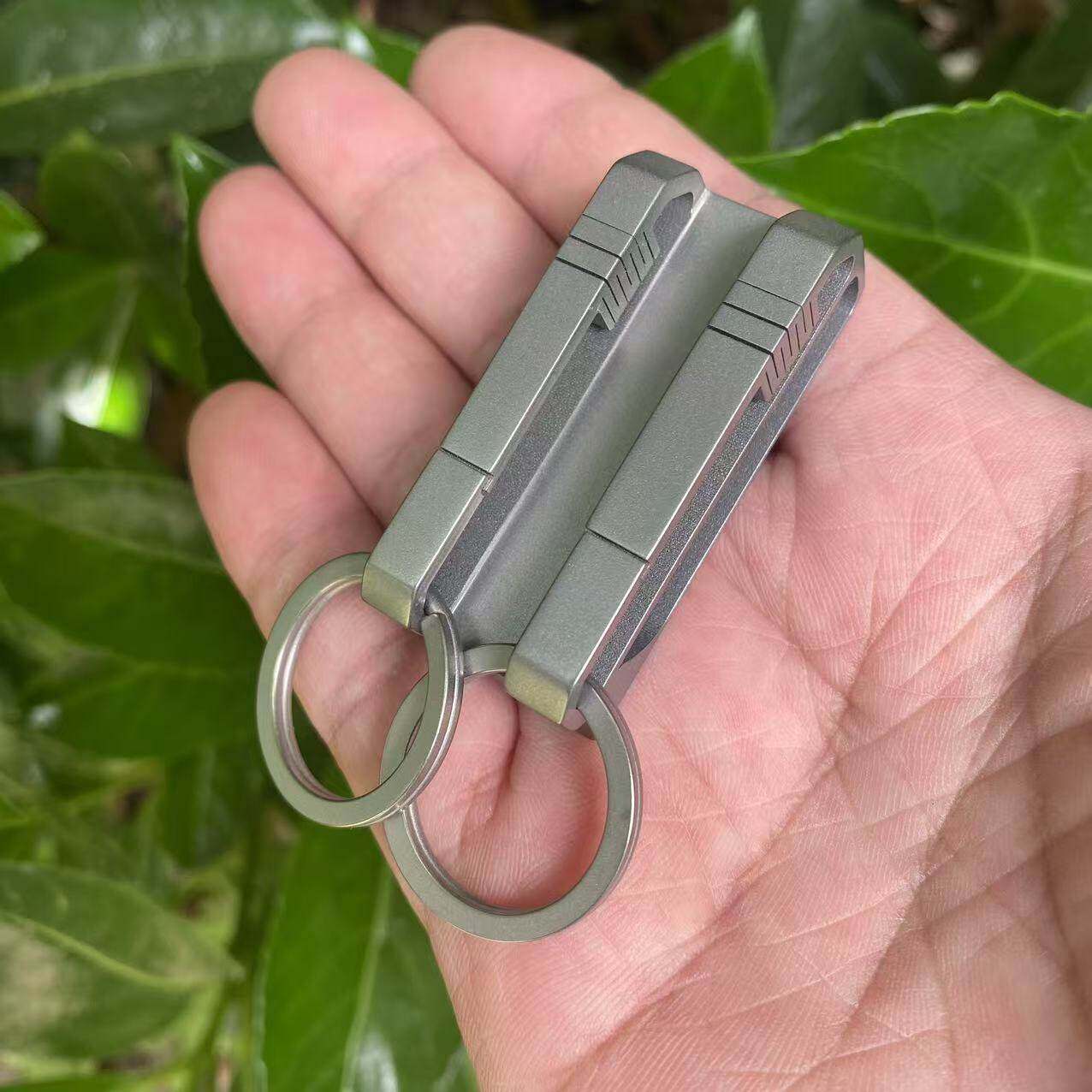 钛合金皮带扣腰带插扣汽车钥匙扣