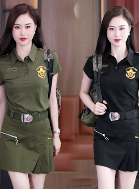 夏季时尚套装短裙t恤乐成俊棉