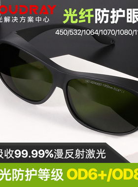 光纤激光防护眼镜1064nm激光打标切割机防辐射专用眼镜焊接防镭射