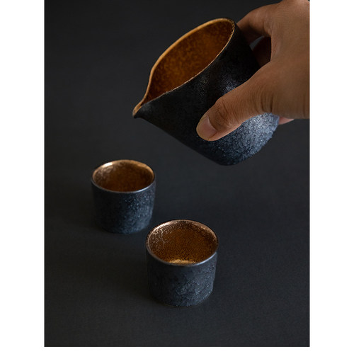 有田烧公道杯片口分茶器茶杯杯子