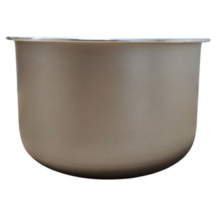 适配美的电压力锅内胆锅4L升E4809/YL4901E原厂食品级不粘浅杏色