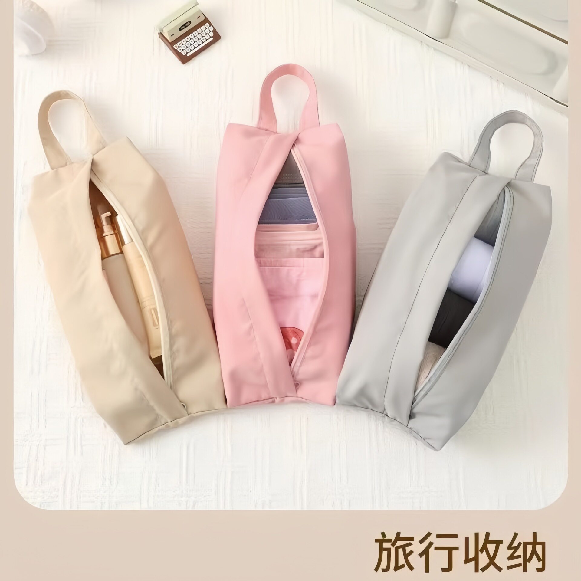 旅行内衣收纳内裤袜子收纳袋行李箱衣服分装整理手提布袋便携新款
