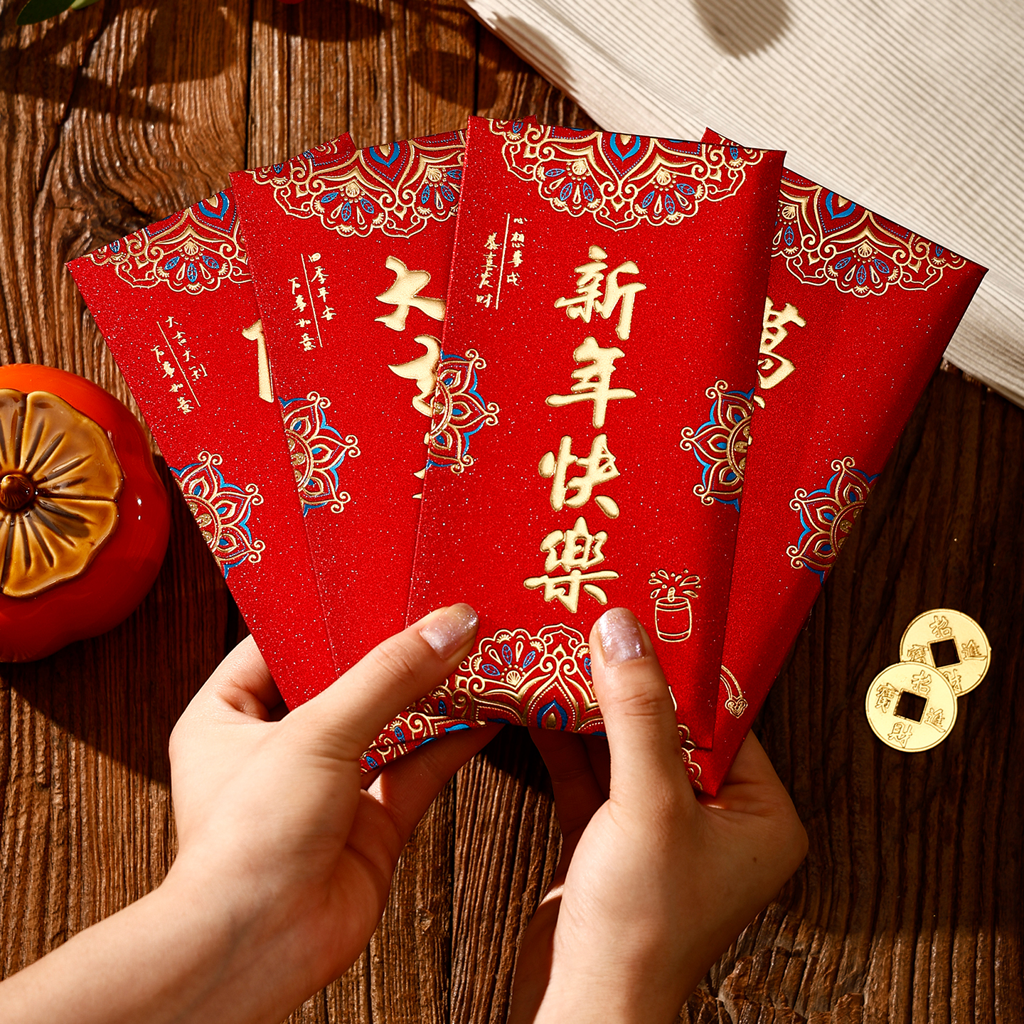 新年利是封春节创意儿童压岁红包