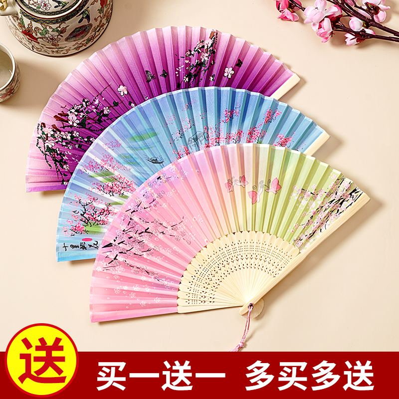 古风扇子中国风折扇儿童夏日