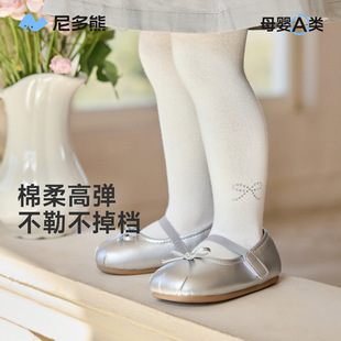 尼多熊2026儿童连裤袜春秋宝宝打底裤女童打底袜女宝裤袜春夏