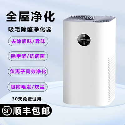 负离子空气净化器除甲醛吸烟味尘