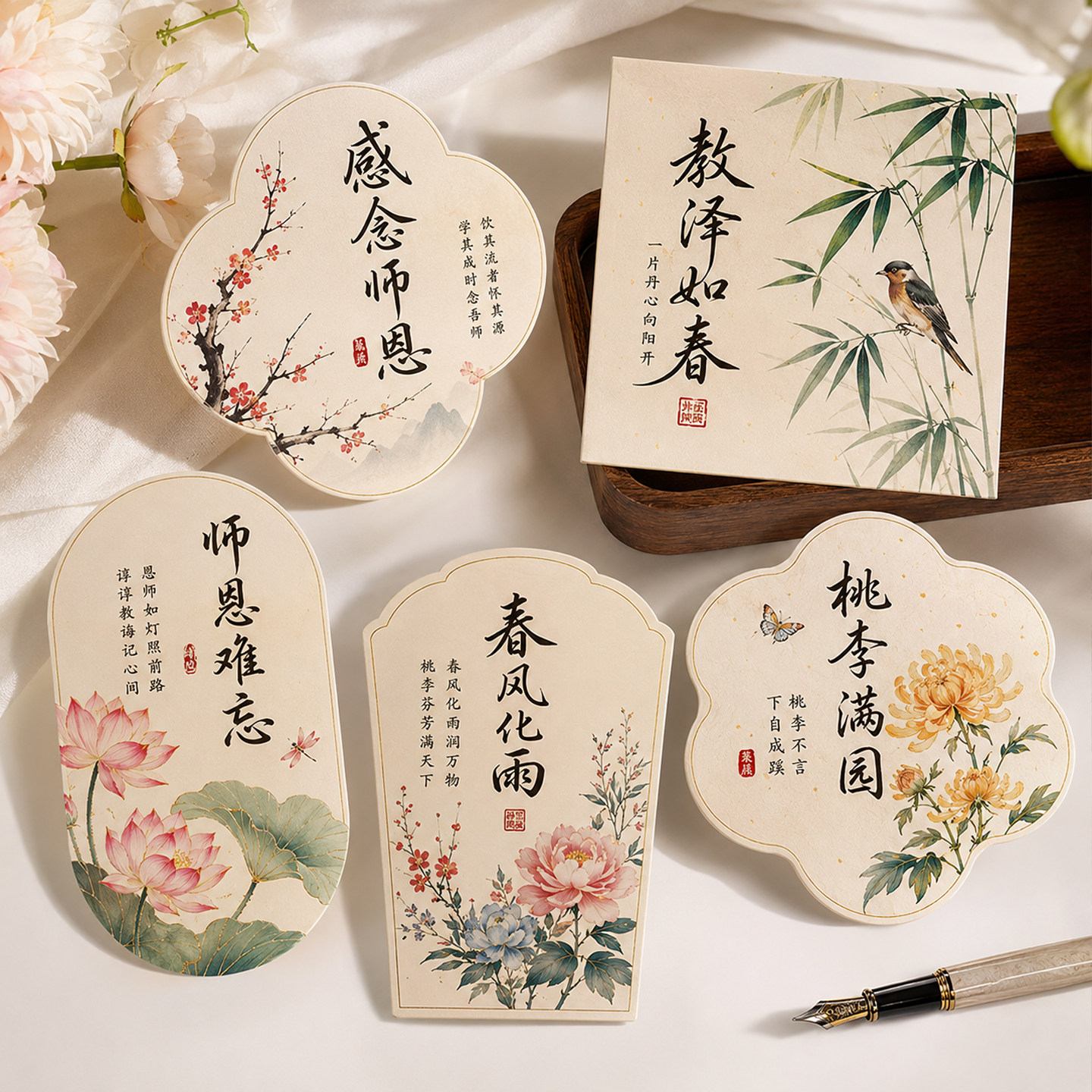 教师节感谢祝福师恩贺卡定制图片