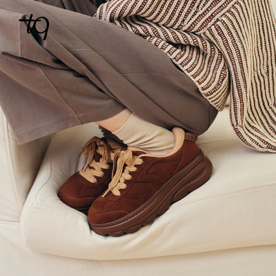 Talitaqoom舒芙蕾系列2025秋季新款休闲蓬松泡芙感轻运动鞋tq女鞋