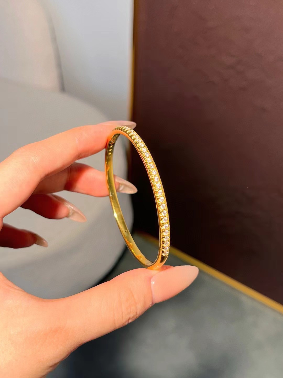 半圈点钻黄金手镯999足金,黄金,定价黄金手镯,淘宝优惠券,粉丝福利购,淘宝优惠卷