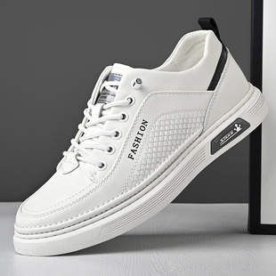 潮流百搭男士 男鞋 一脚蹬防滑小白鞋 新款 运动休闲平底 2025秋季
