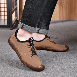 休闲牛筋软底凉皮鞋 洞洞鞋 新款 男夏季 夏凉鞋 厂家直销男士