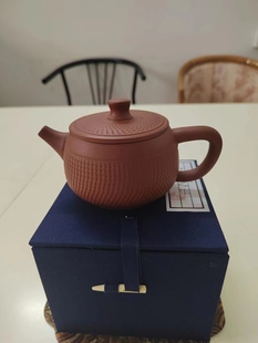 原矿紫砂壶家用纯手工茶壶陶瓷泡茶壶红泥复古跳刀壶礼盒装