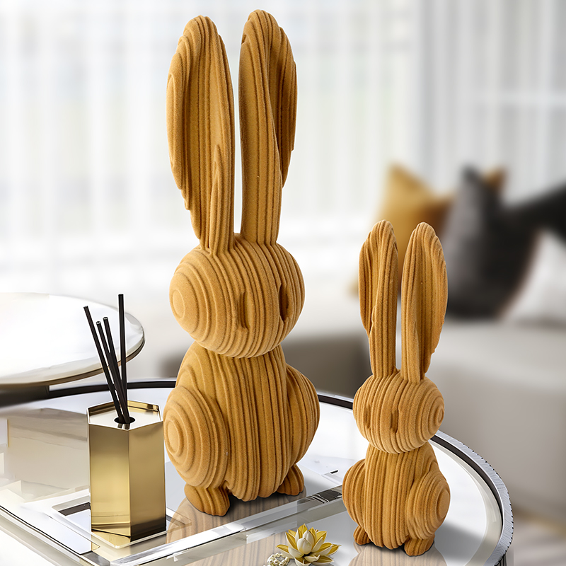 米洛思维卡通数码兔客厅摆件