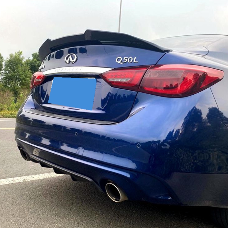 适用于英菲尼迪Q50尾翼Q50L尾翼14-22款改装PSM 尾翼免打孔定风翼