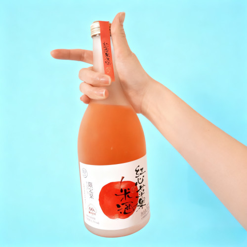 【现货】盒马季节限定红心苹果米酒720ml冬季添加新疆阿克苏苹果