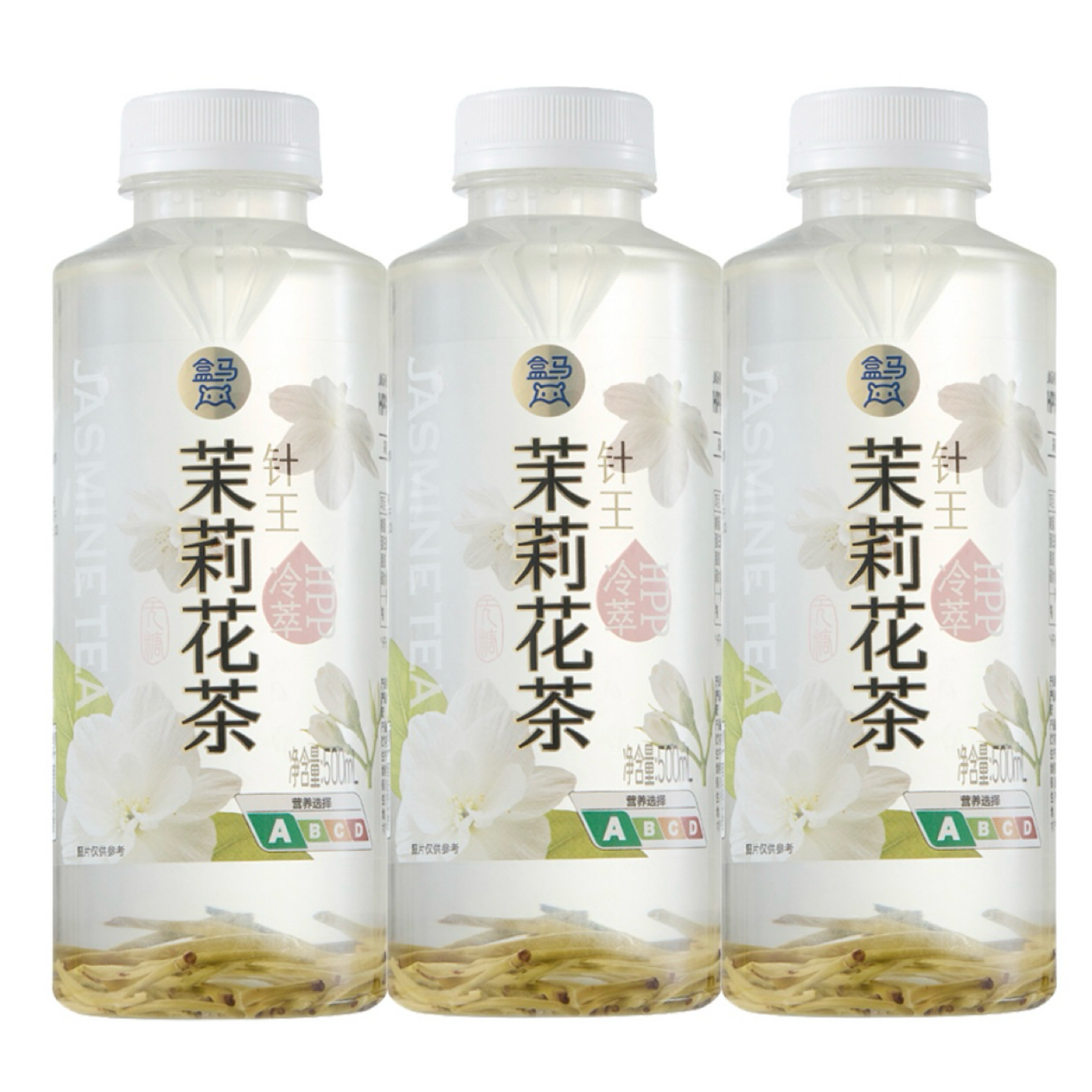 盒马鲜生HPP冷萃针王茉莉花茶