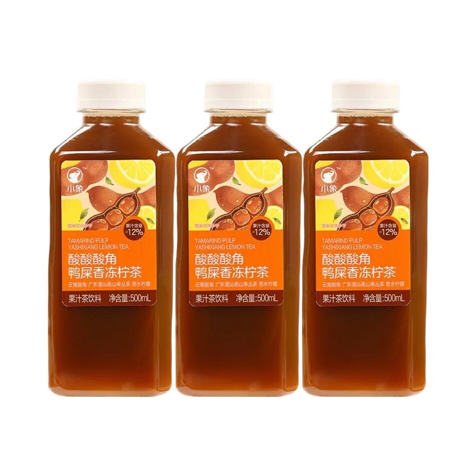 美团小象酸酸酸角鸭屎香冻柠茶