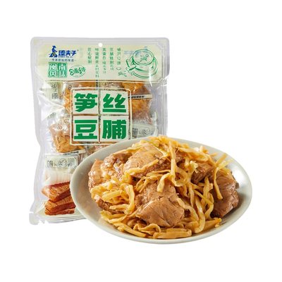 盒马臻夫子笋丝豆脯580g独立袋装