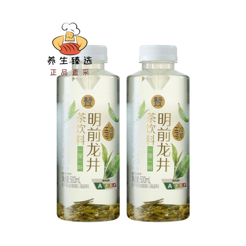 盒马HPP冷萃明前龙井茶饮料500ml
