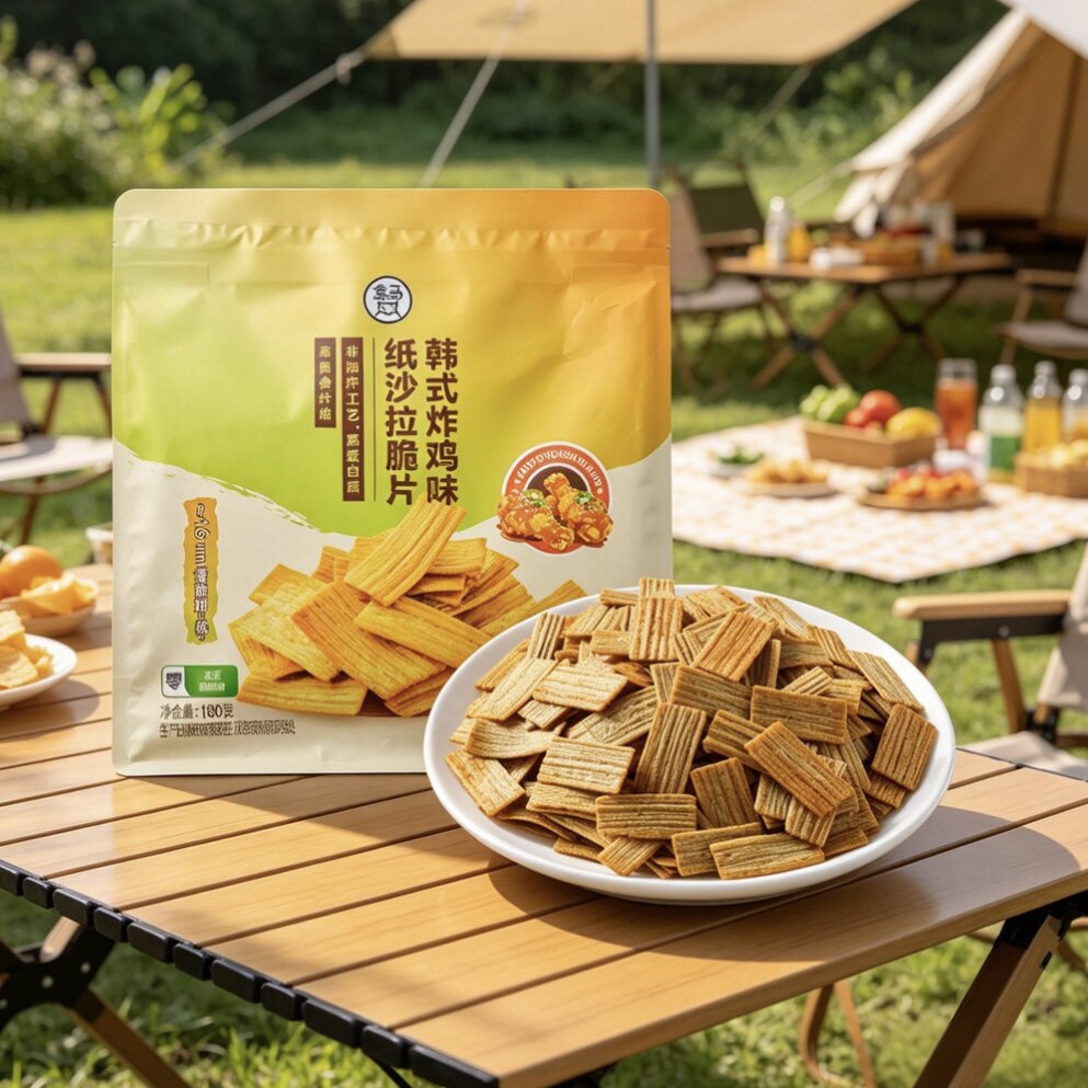 盒马纸沙拉脆片韩式炸鸡味180g非油炸果蔬清香内含独立小袋包邮