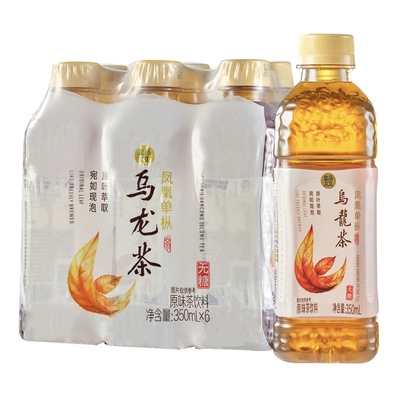 盒马凤凰单枞乌龙茶饮料350ml无糖原叶萃取大口饮无负担佐餐伴侣