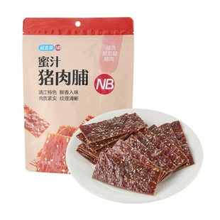 盒马超盒算NB蜜汁猪肉脯150g靖江特产原味醇香低温烤干办公室零食