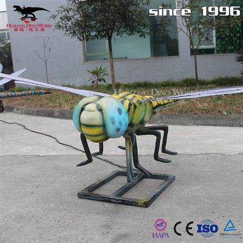 动植物园儿童喜爱玩具模型仿真昆虫机械电动蜻蜓年老厂生产