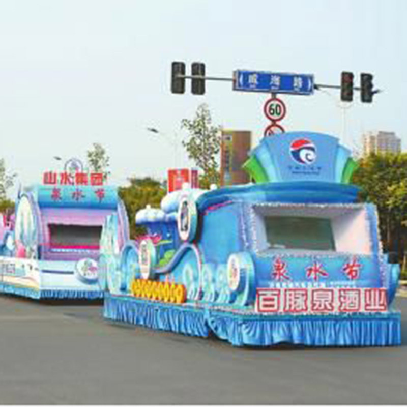 商场景区商业活动花车制作花车彩车商业巡游广告展览开业主题活动