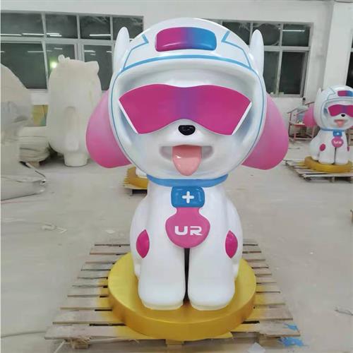 玻璃钢卡通雕塑定制动漫人物企业形象公仔摆件声场厂家装饰美陈