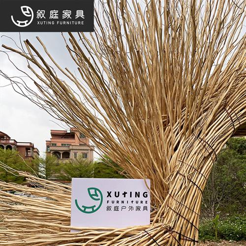 户外景观道具落地网红景点藤编鸟巢造型室外秋千景区打卡拍摄家具