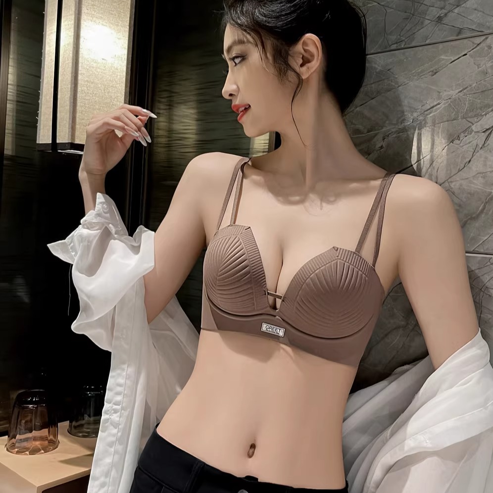 品牌小胸聚拢内衣女士无钢圈