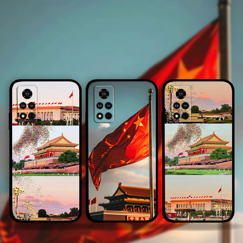 适用荣耀Magic7Pro爱国手机壳