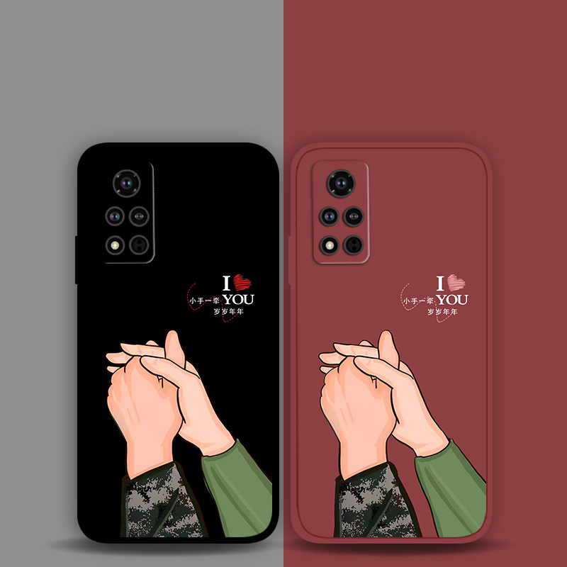 适用荣耀100p90p80GT70p60p50se军恋牵手情侣款手机壳Magic6Pro5p4兵哥军嫂x50x40x30i岁岁年年军旅play8t7t6