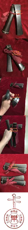 Triều Châu Ban gỗ Ebony Ban âm bản Ban trống Allegro Công nhỏ u u Trống Nhạc cụ Triều Châu - Nhạc cụ dân tộc