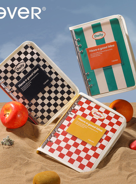 never乐活本3.0活页本a5可拆卸透明封套高颜值高级感新款笔记本子厚本子周计划本学生手账