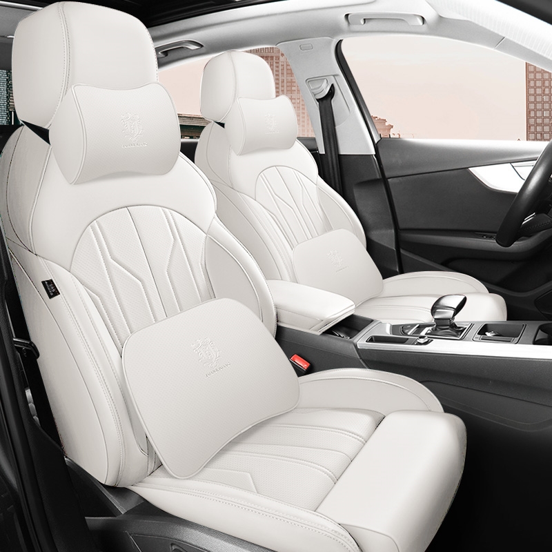 适用于奥迪a3l a4l a6l q2lq3q5l四季通用真皮坐垫全包汽车座椅套