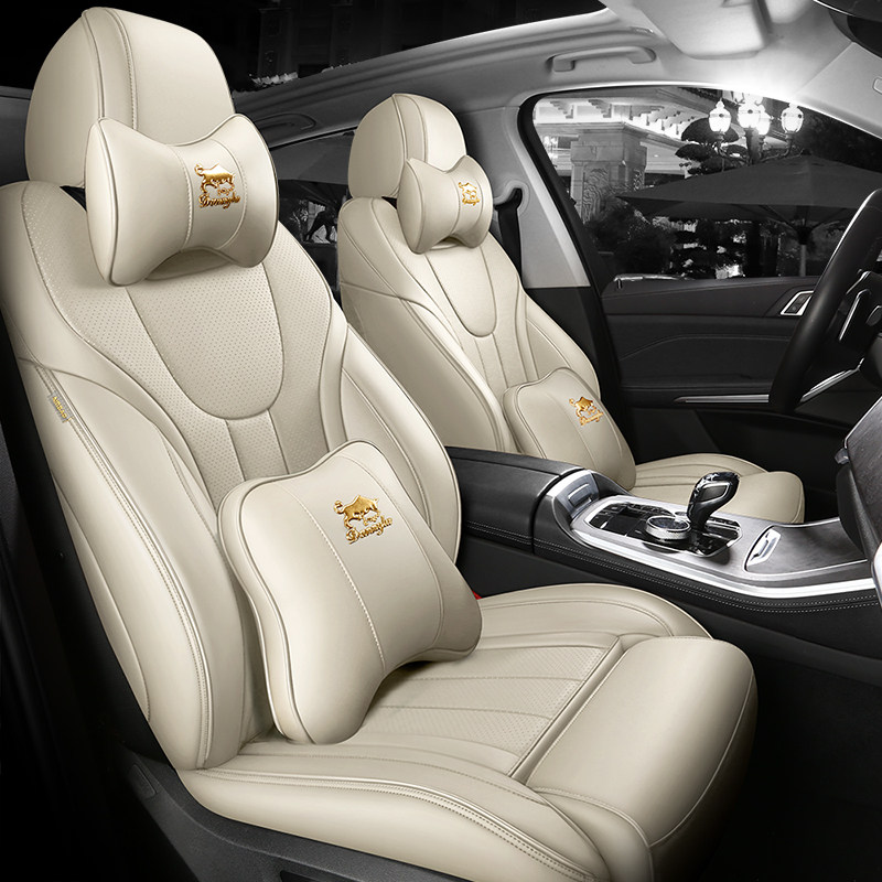 2021年新款保时捷macan 马坎 玛卡 专用真皮座套全包围汽车坐垫套