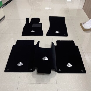 S400羊毛脚垫纯羊毛汽车脚垫 S560 专用于奔驰迈巴赫s680 S450