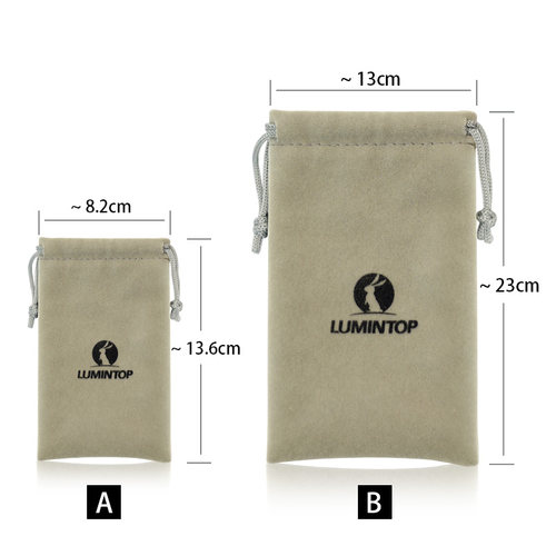 雷明兔收纳袋绒布束口袋