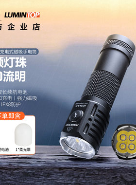 雷明兔USB充电强光户外手电