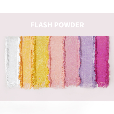 diy爆闪全新升级金银粉彩色墨水