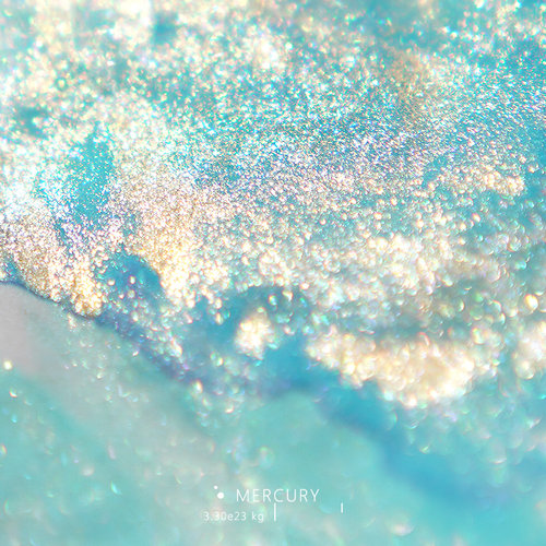 banmi特别璀璨版限定墨水DIY闪粉