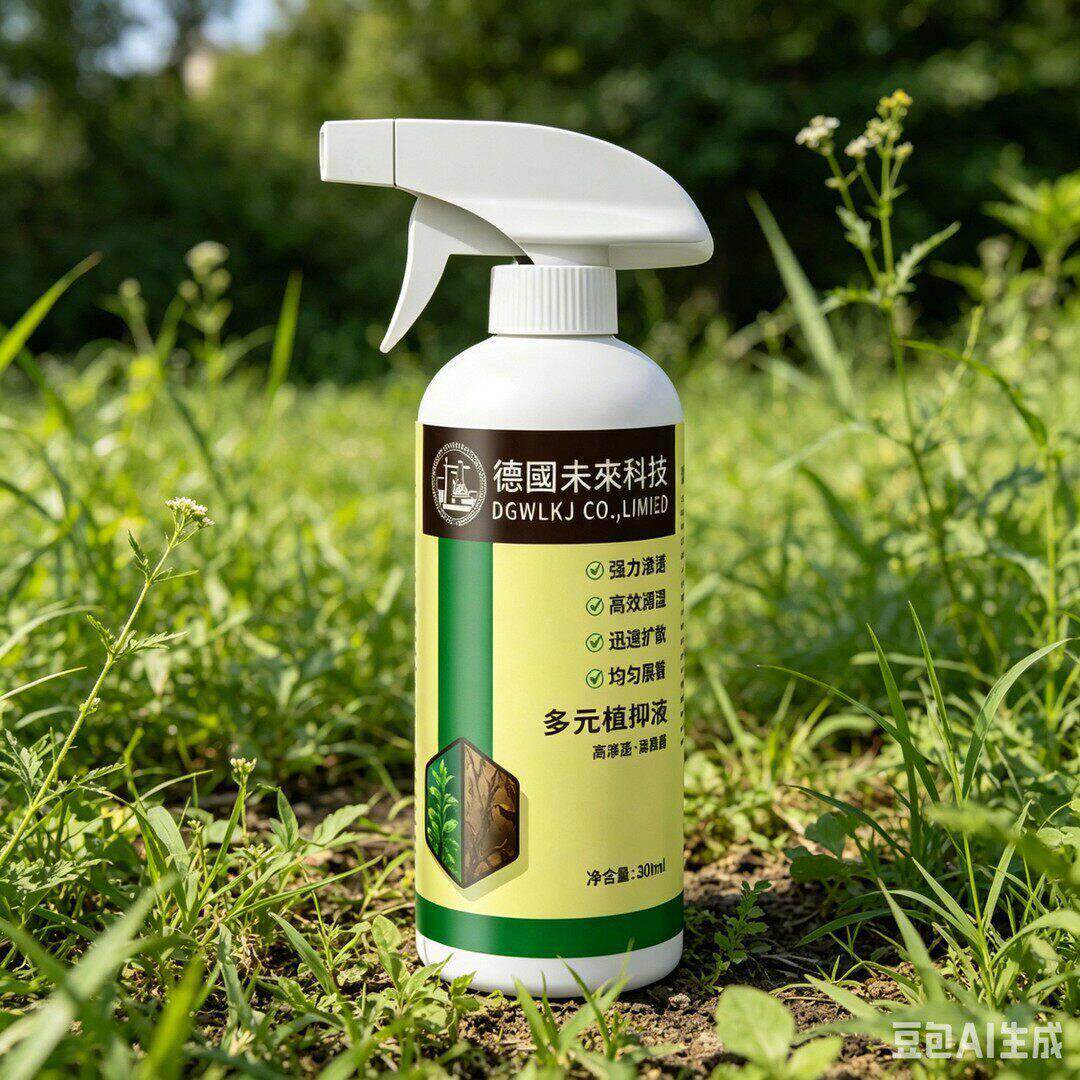 树竹草喷剂德国未来科技多元植抑液烂除草根剂正品通用强效农用剂