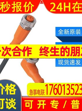 EVC175易福门ifm传感器附件连接电缆高防护等级全新原装现货询价